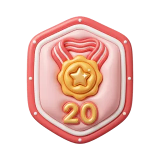 Kibo achievement badge